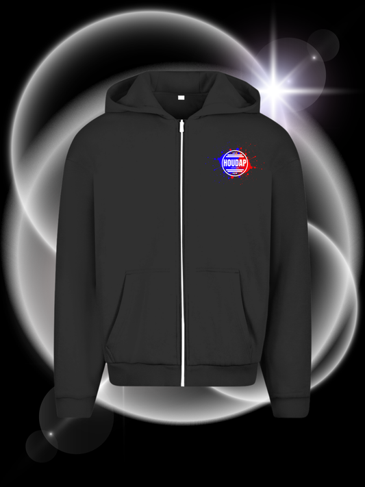 Colorbomb Oversize Zipper Hoodie