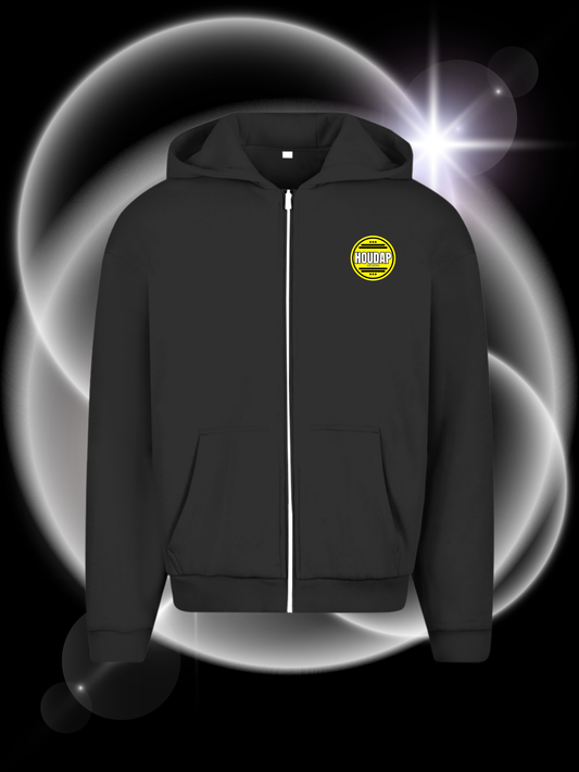 Its On You Oversize Zipper Hoodie