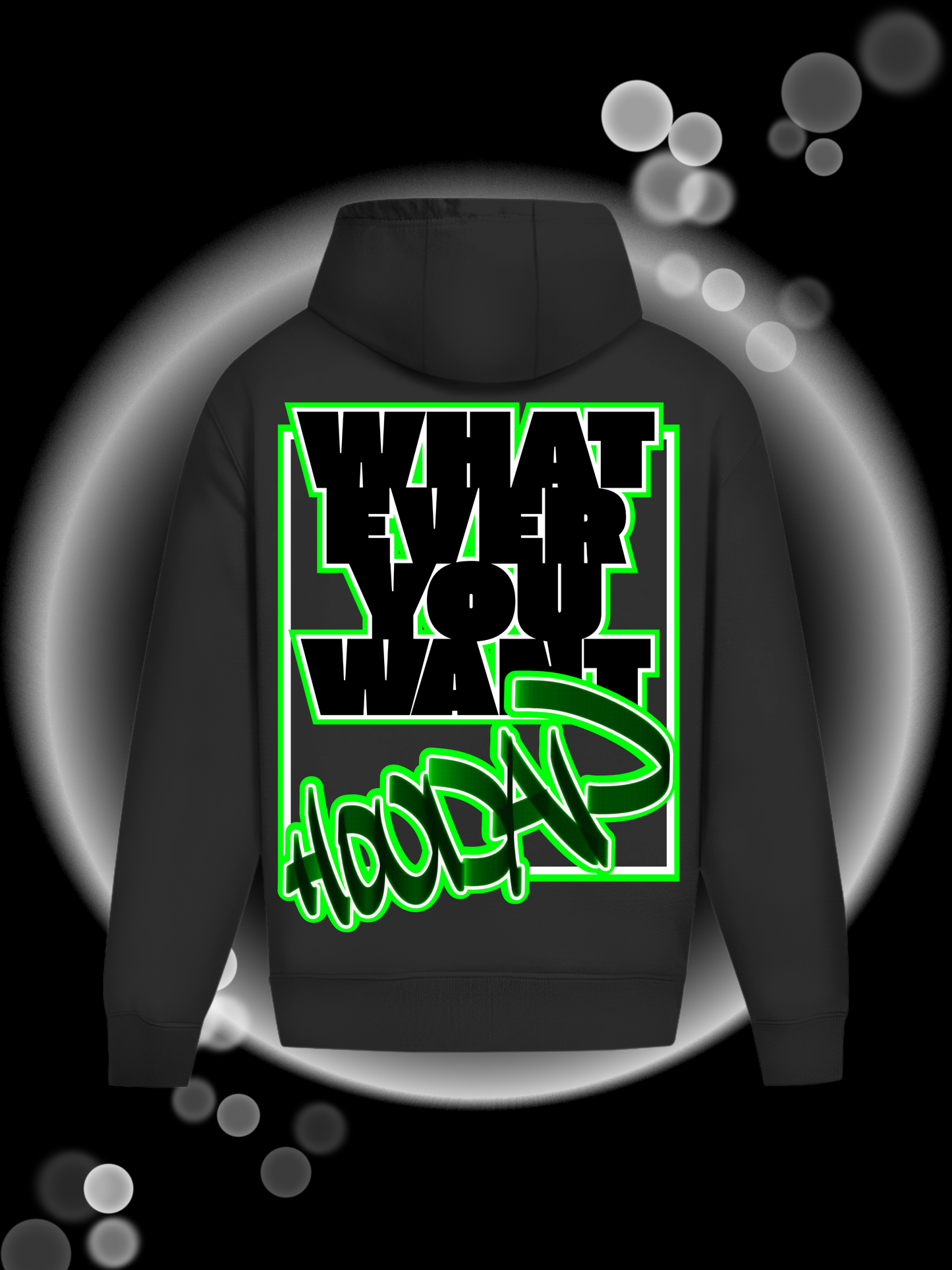 What Ever You Want Oversize Hoodie Ohne Kordel