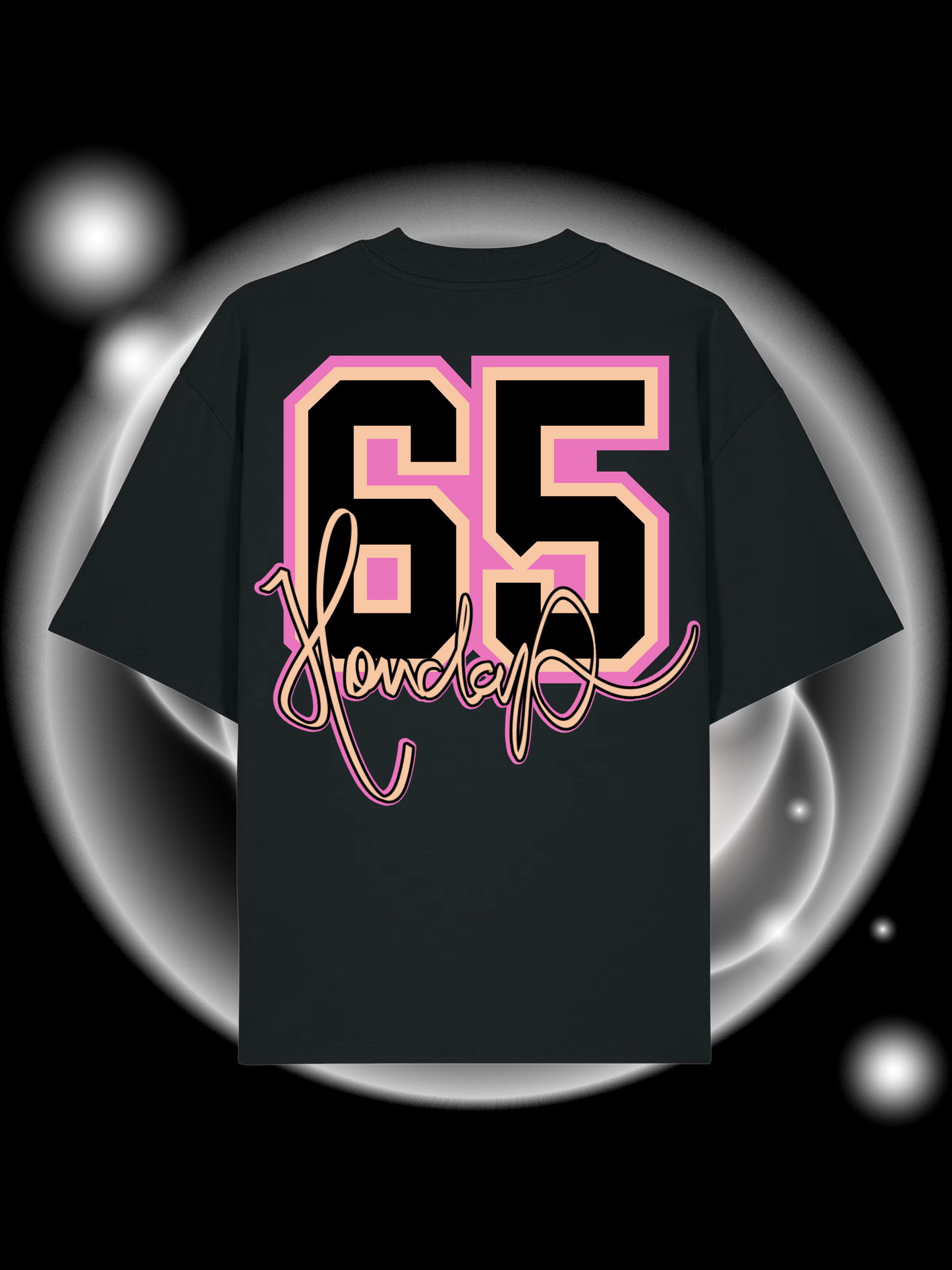 65 College Rose Oversize T-Shirt