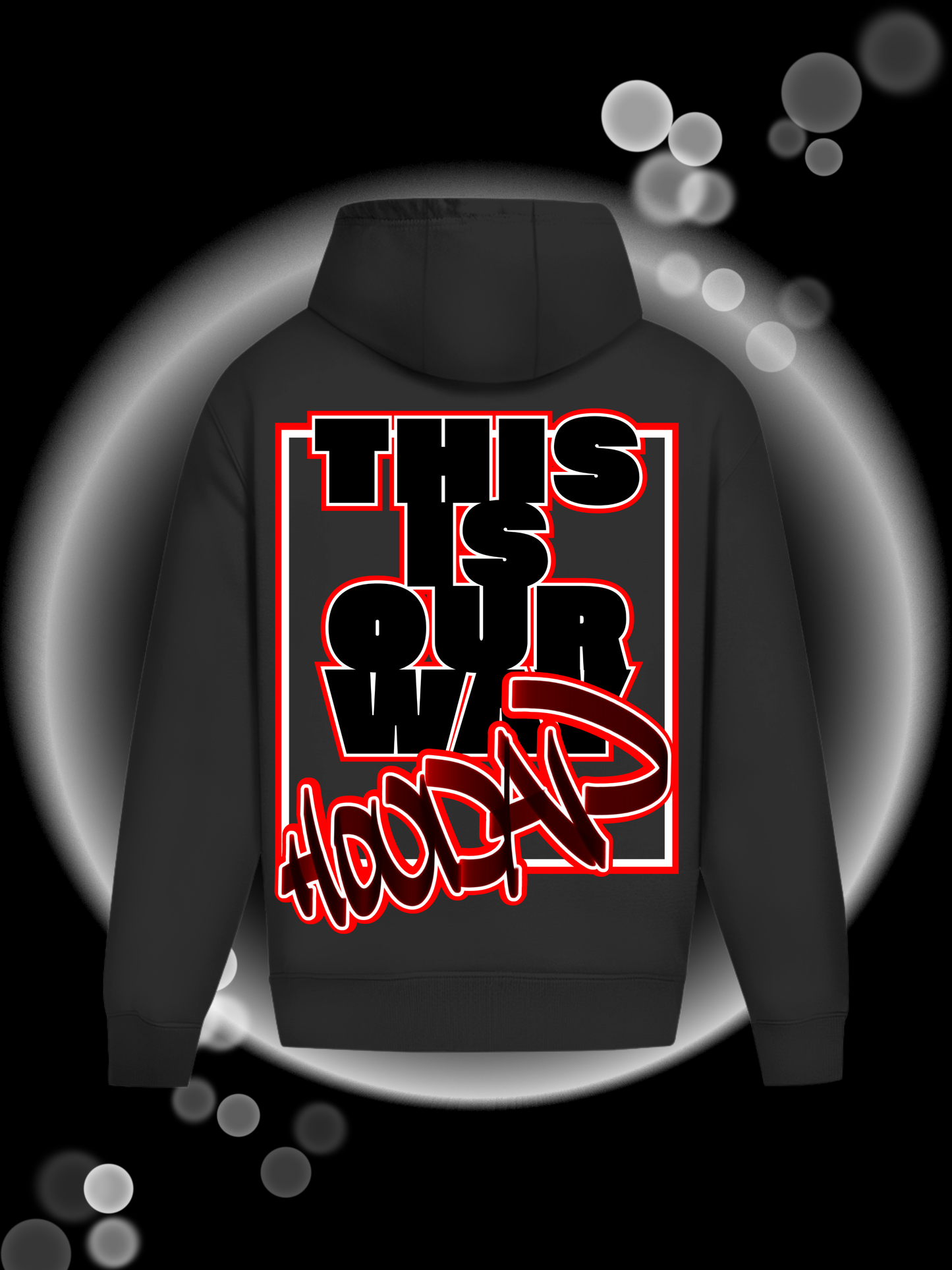 This Is Our Way Oversize Hoodie Ohne Kordel
