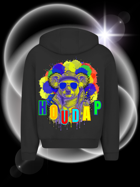 Koala Chilltime  Oversize Zipper Hoodie