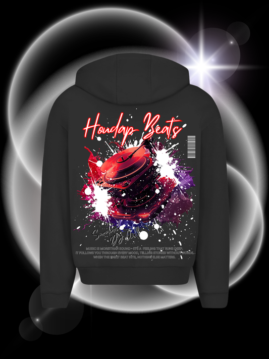 Houdap Beats  Oversize Zipper Hoodie