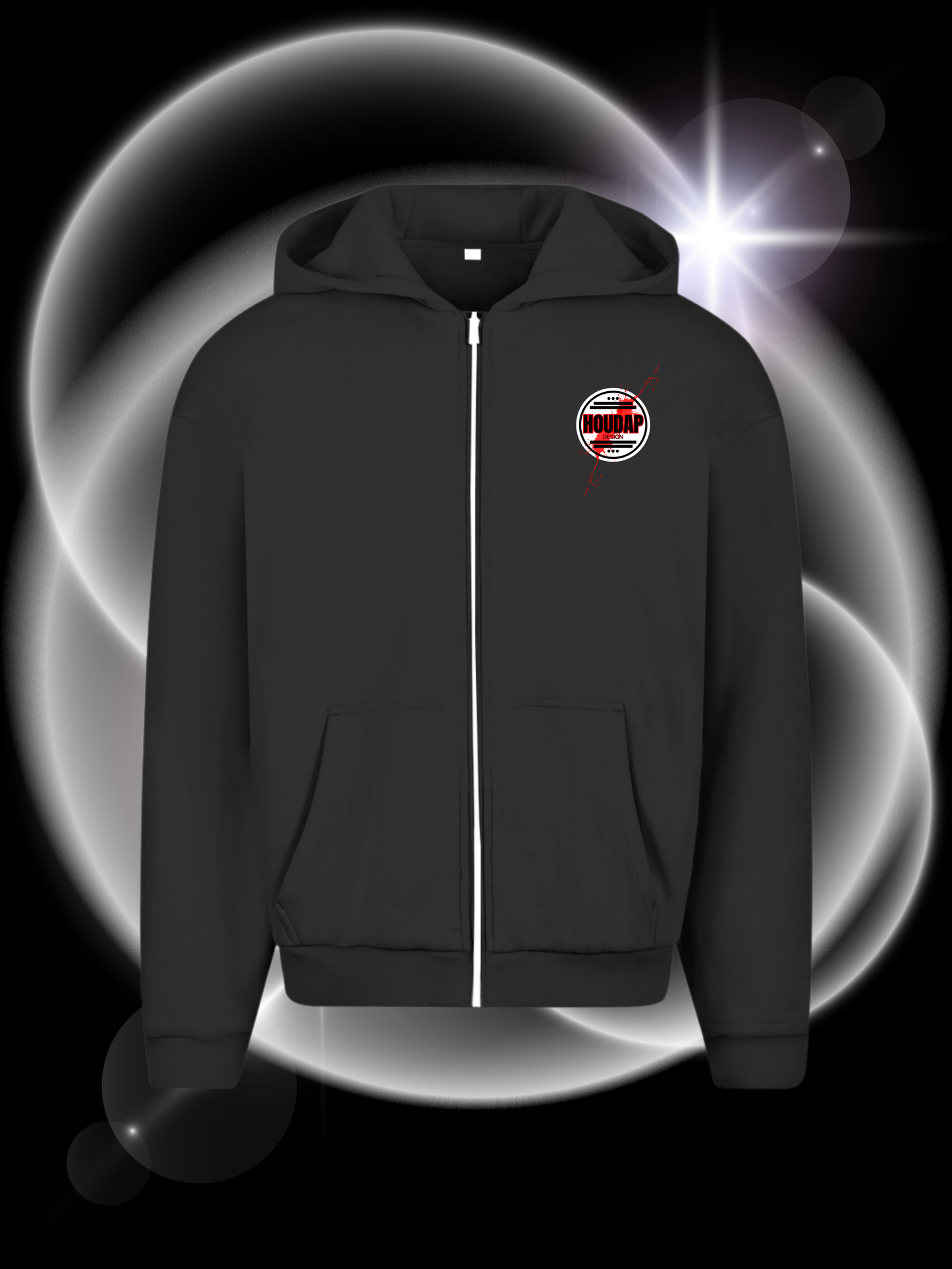 Zombietime  Oversize Zipper Hoodie