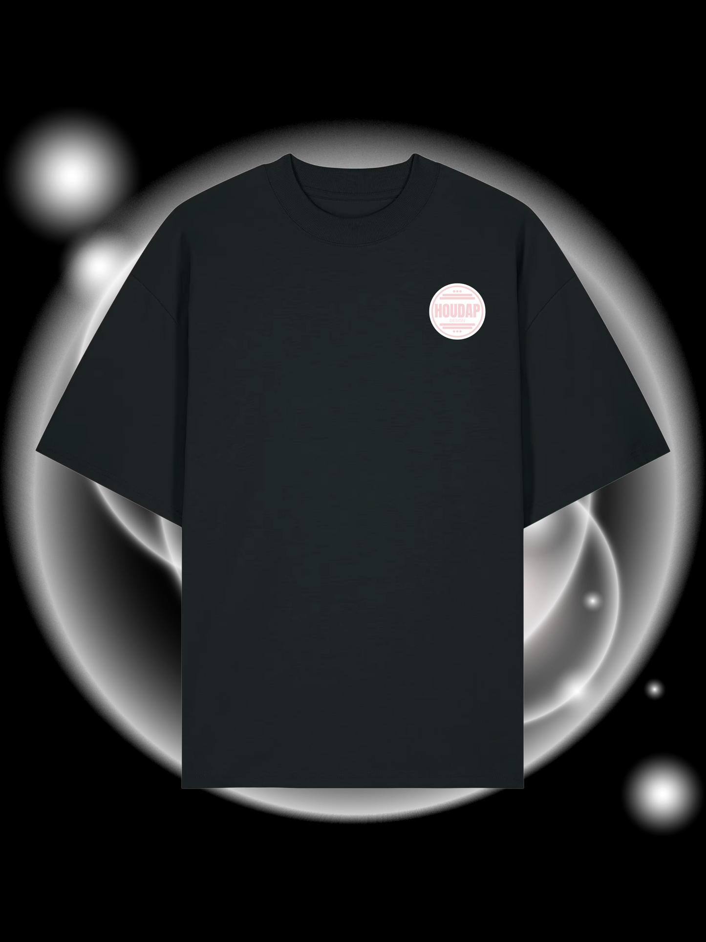 Side By Side Pink Oversize T-Shirt