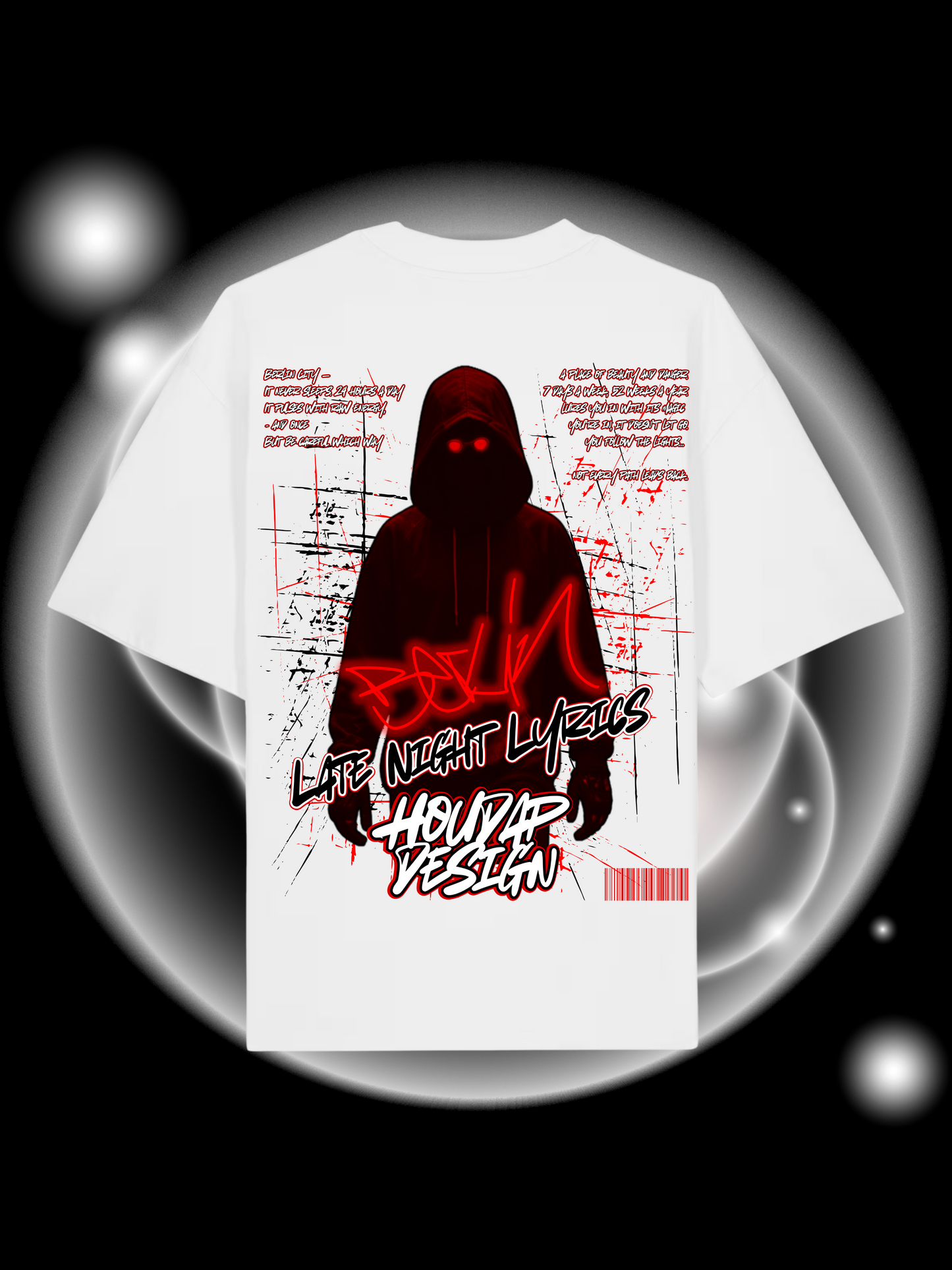 Late Night Lyrics Oversize T-Shirt