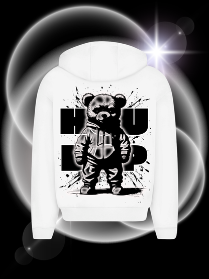 Ghostteddy  Oversize Zipper Hoodie