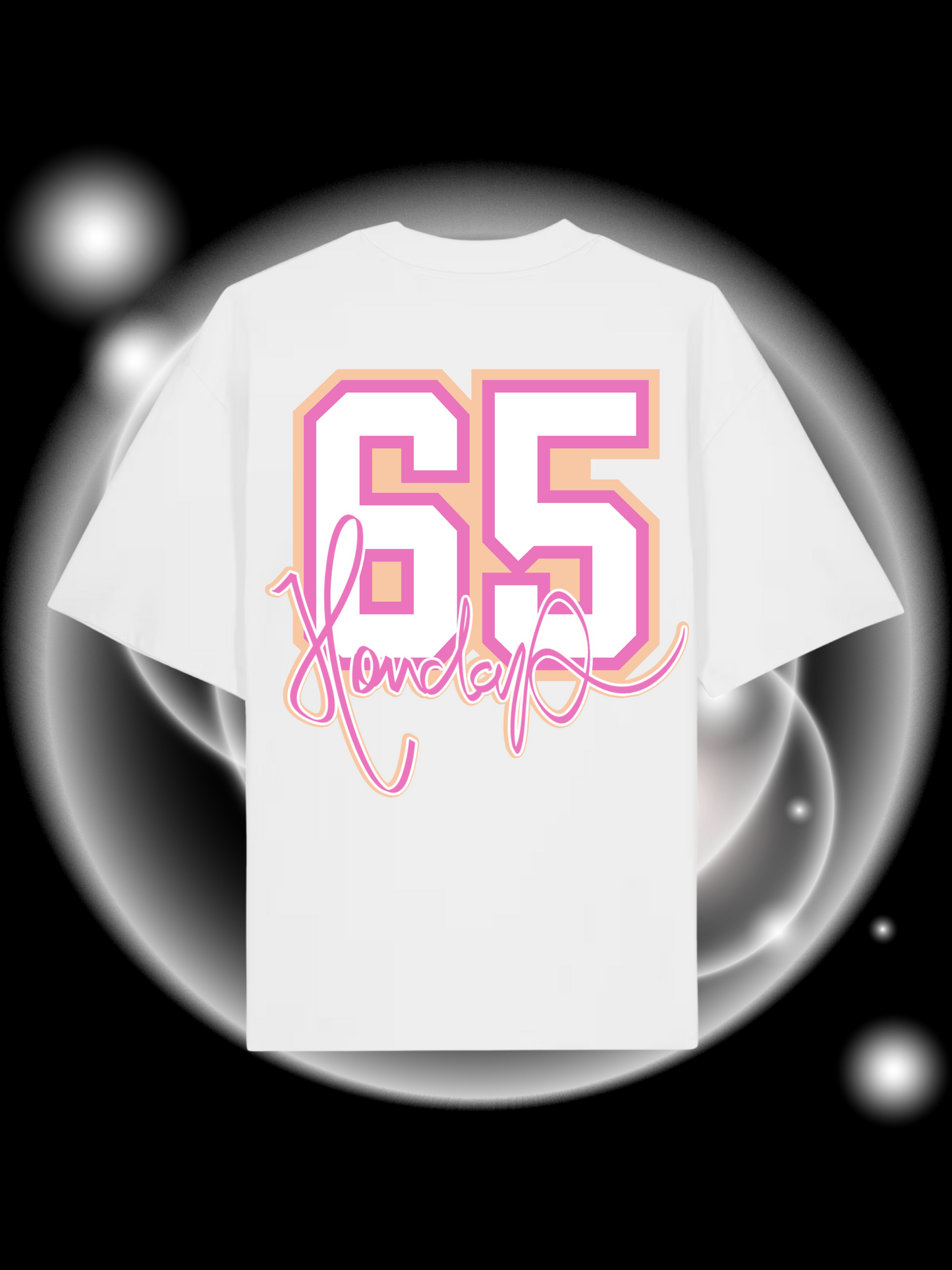 65 College Rose Oversize T-Shirt