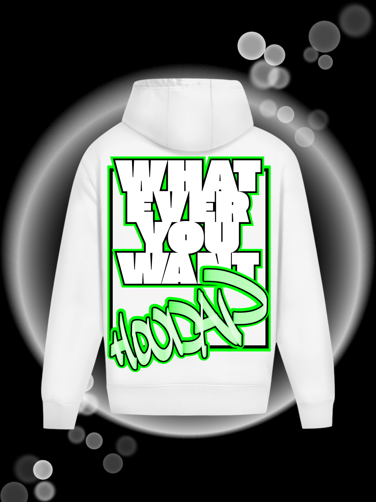 What Ever You Want Oversize Hoodie Ohne Kordel