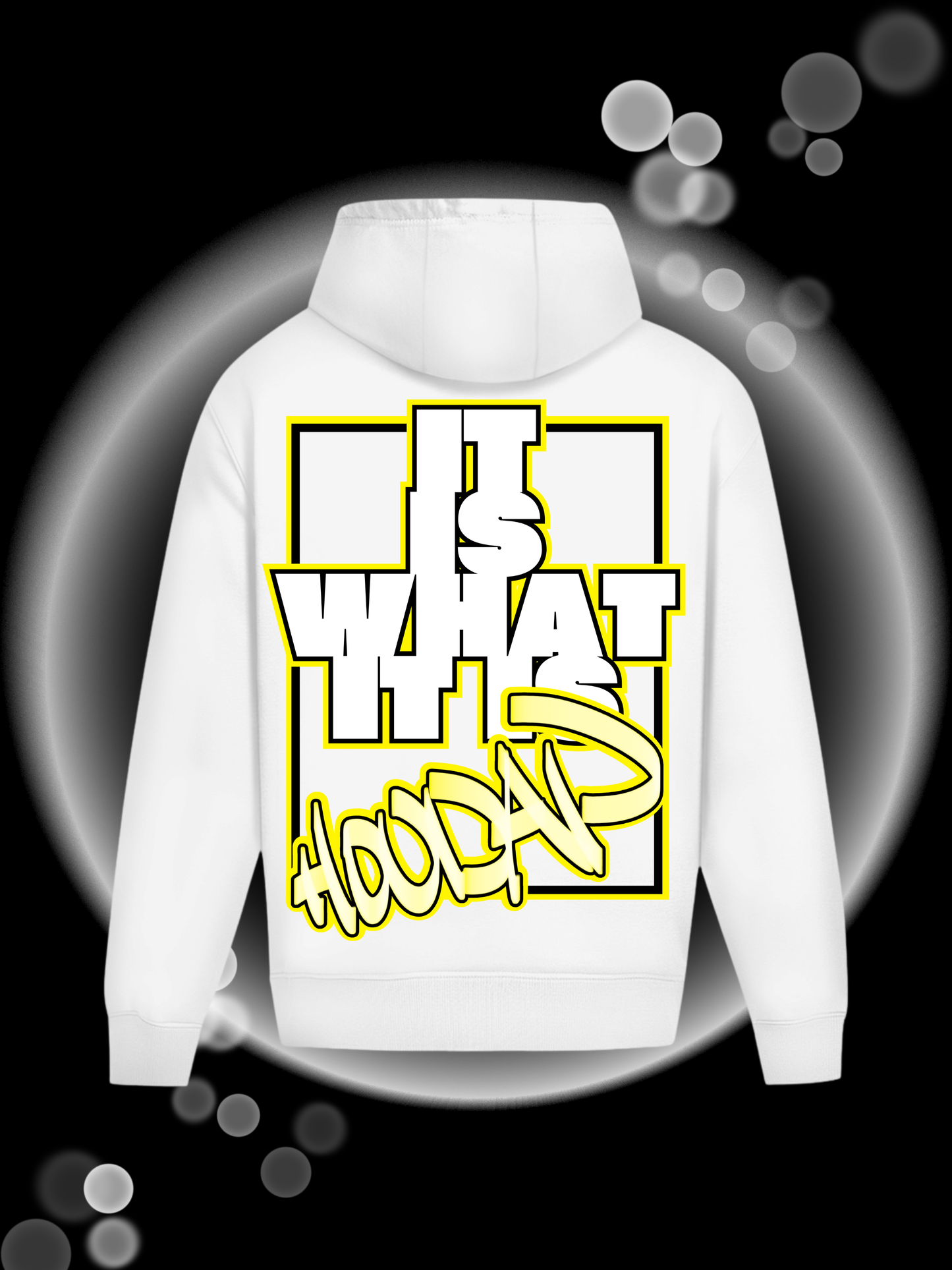 It Is What It Is Oversize Hoodie Ohne Kordel