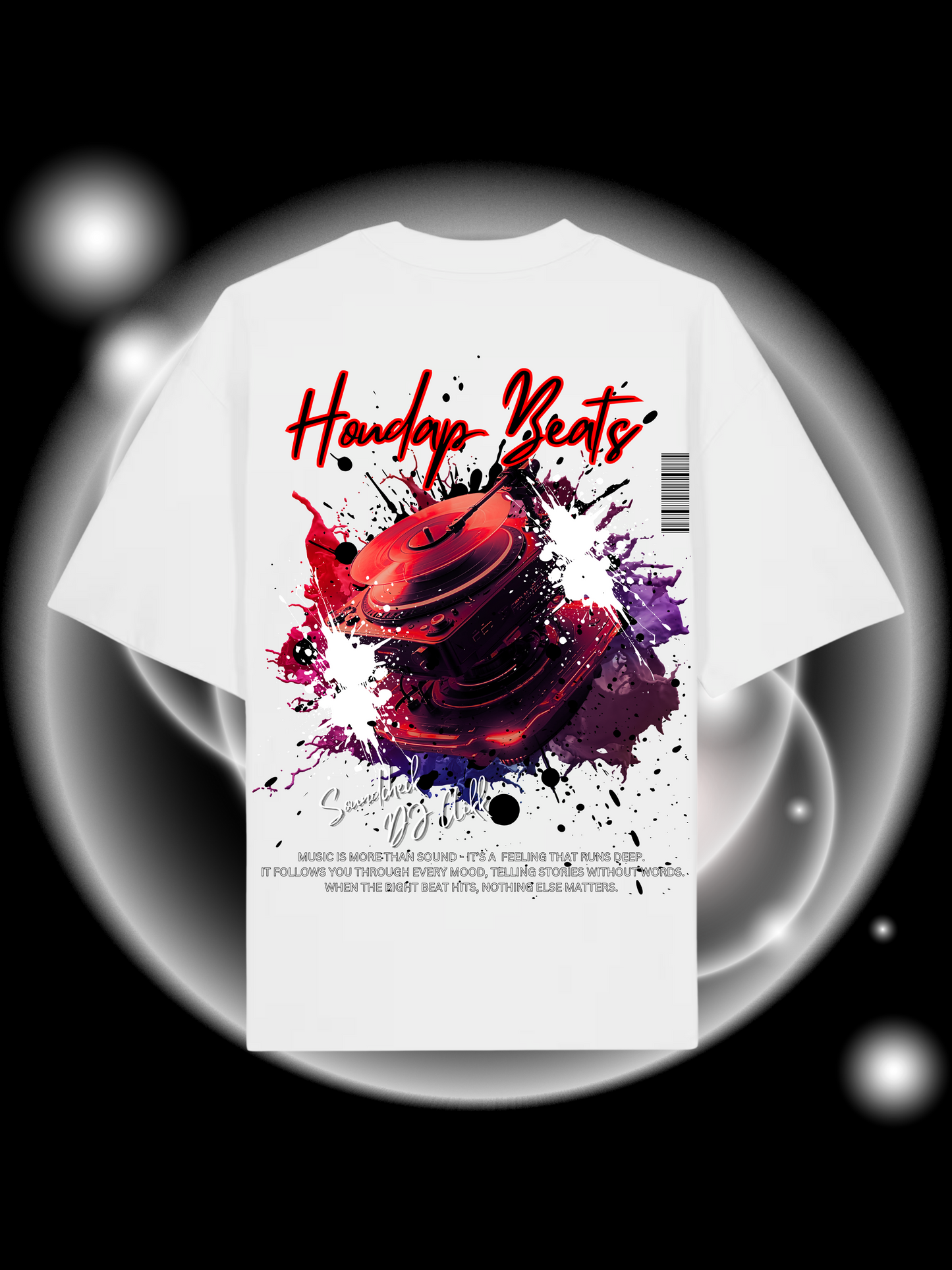 Houdap Beats Oversize T-Shirt