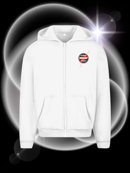 Zombietime  Oversize Zipper Hoodie