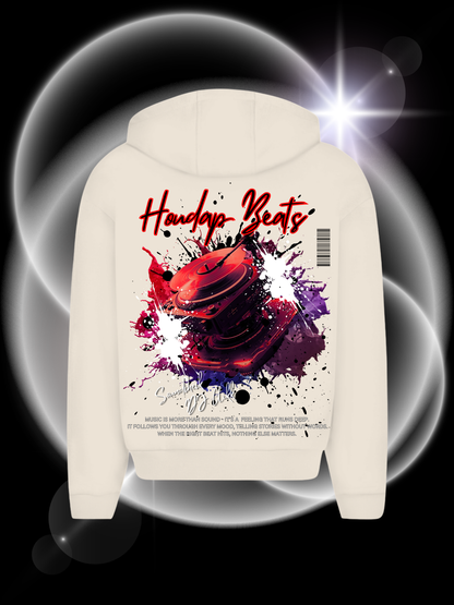 Houdap Beats  Oversize Zipper Hoodie