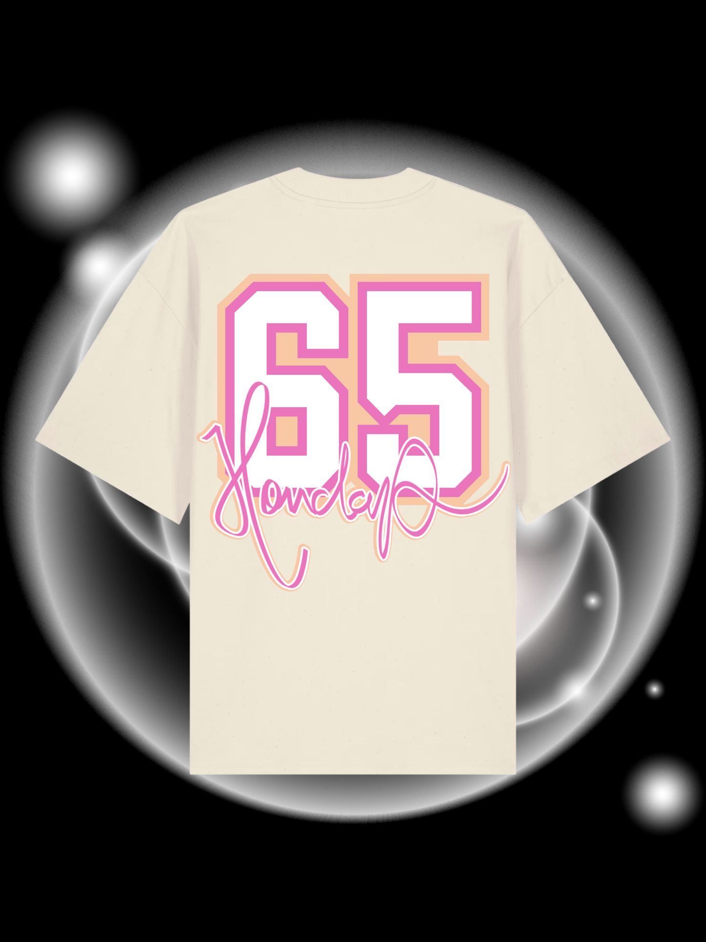 65 College Rose Oversize T-Shirt