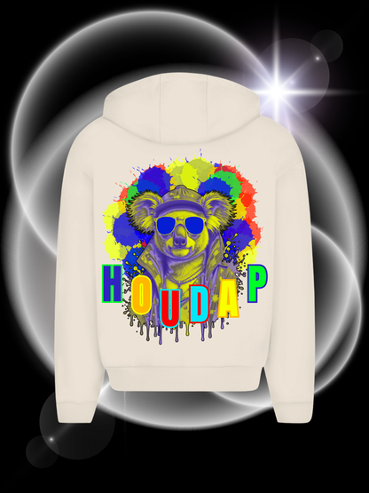Koala Chilltime  Oversize Zipper Hoodie