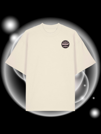 Side By Side Pink Oversize T-Shirt