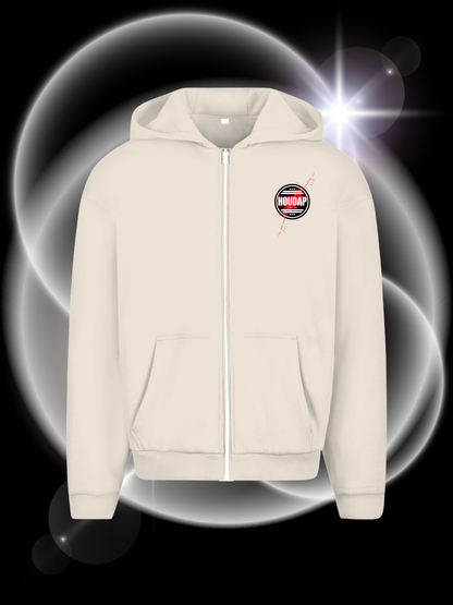 Zombietime  Oversize Zipper Hoodie