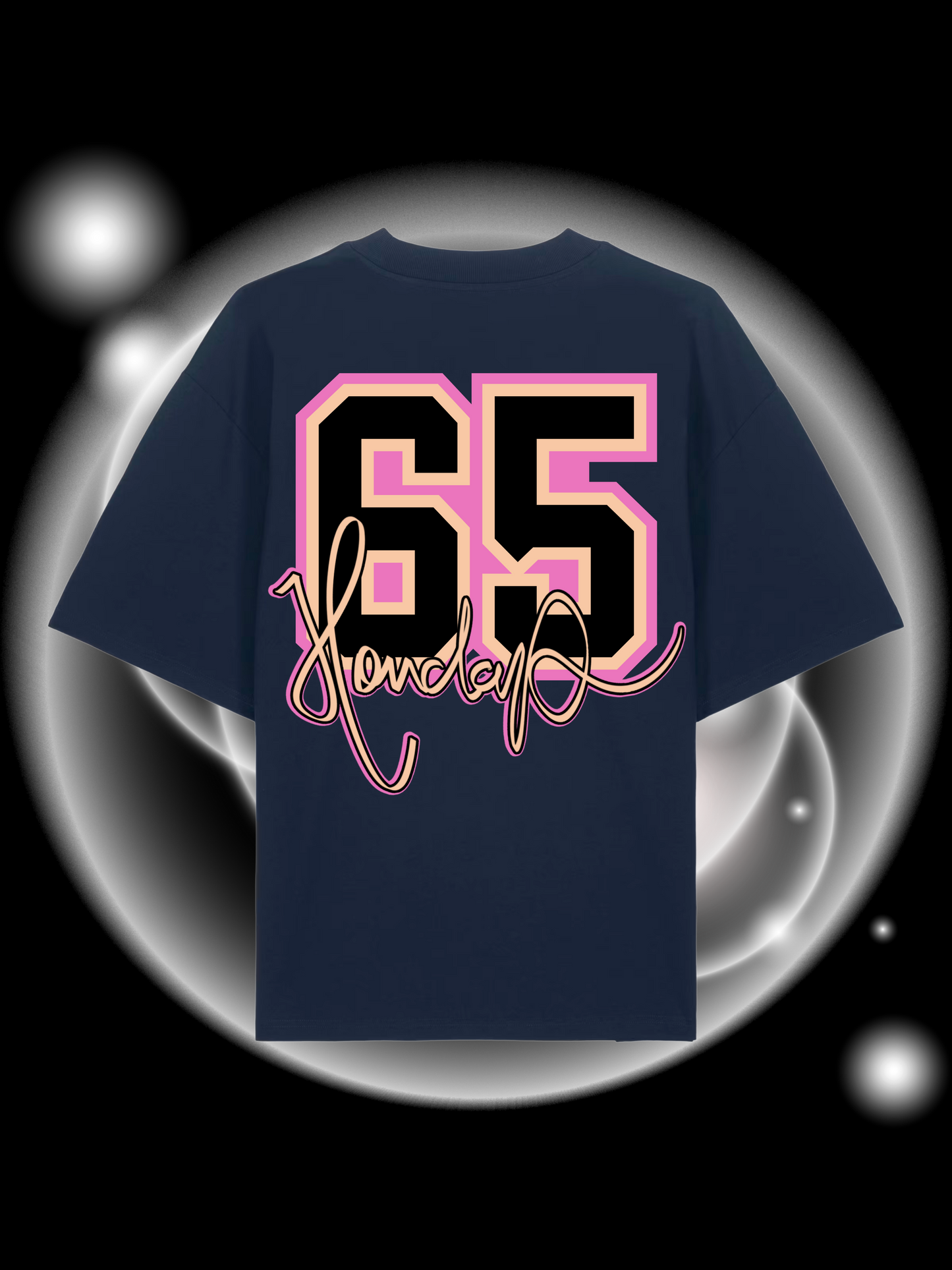 65 College Rose Oversize T-Shirt