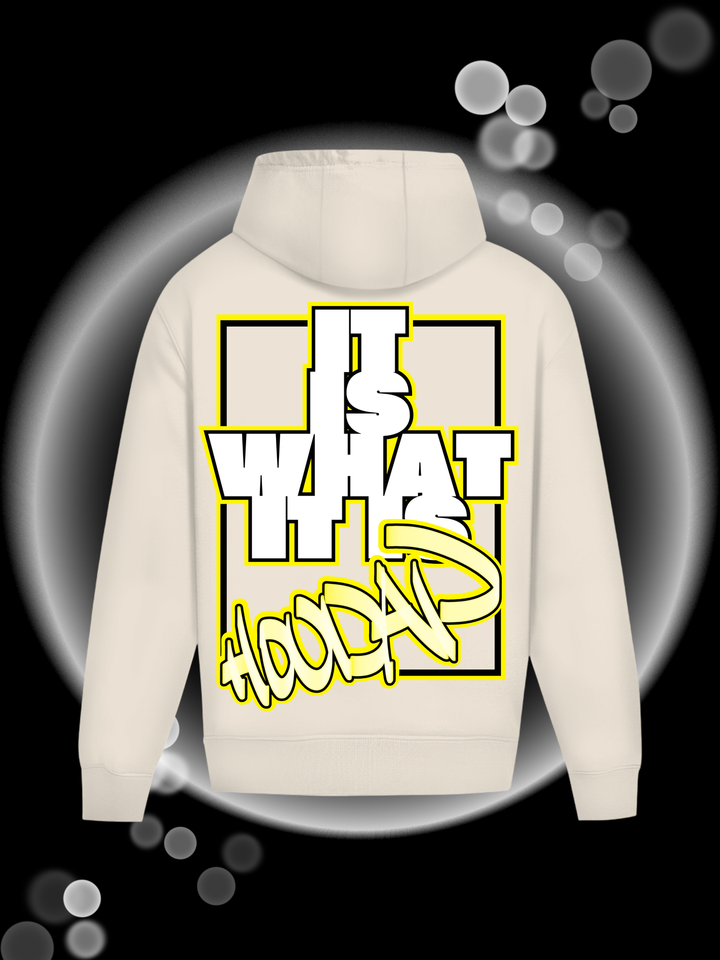 It Is What It Is Oversize Hoodie Ohne Kordel