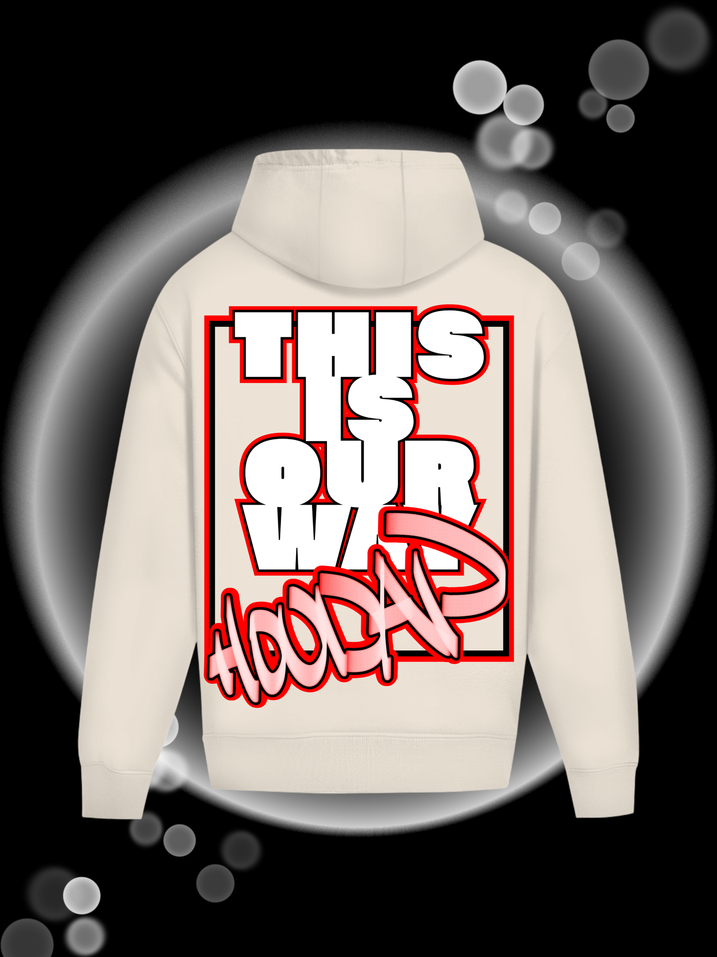 This Is Our Way Oversize Hoodie Ohne Kordel