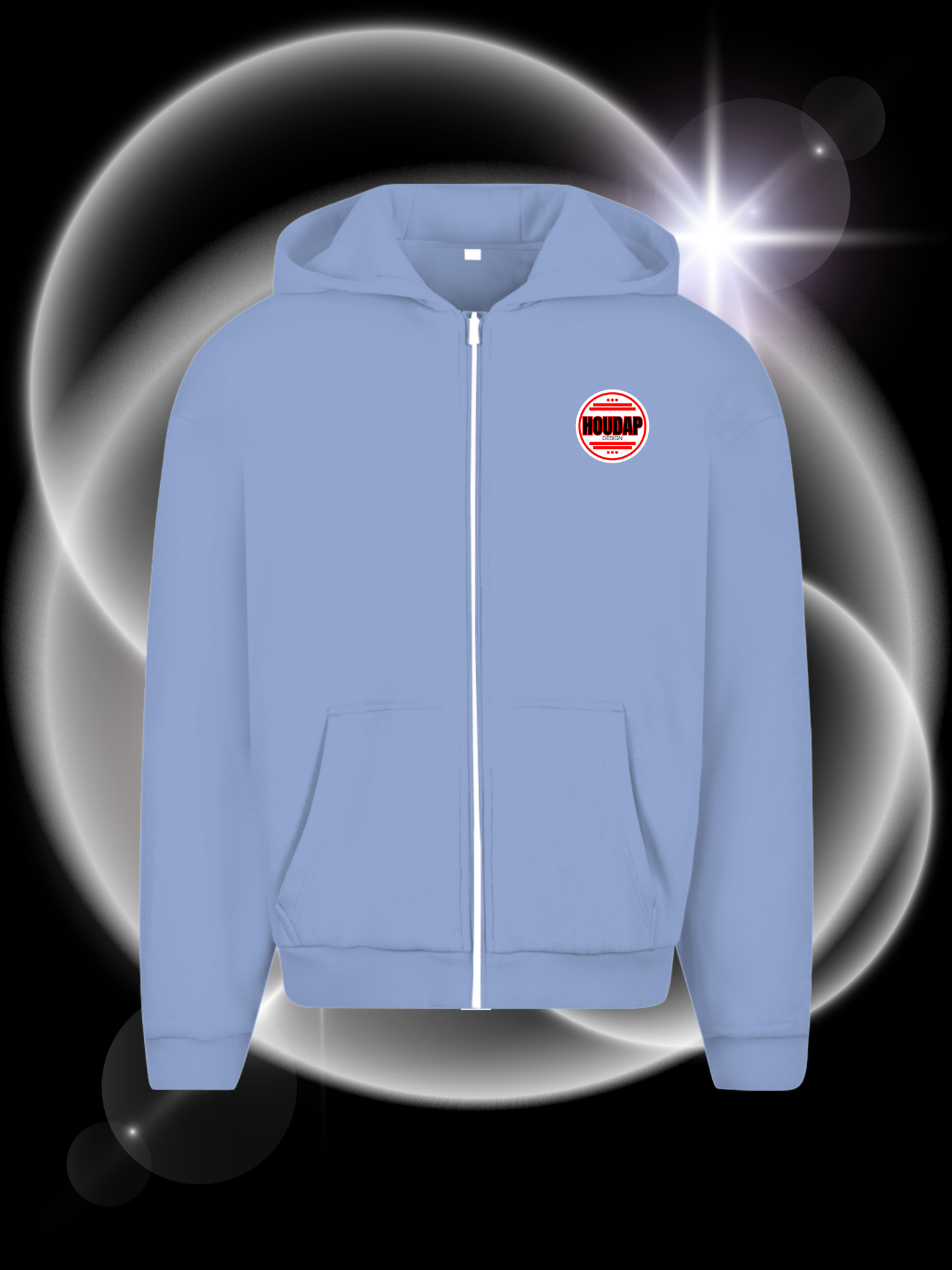 Houdap Beats  Oversize Zipper Hoodie